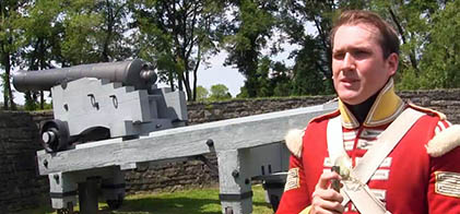 Cpl. Pat Jenish of The Fort York Guard