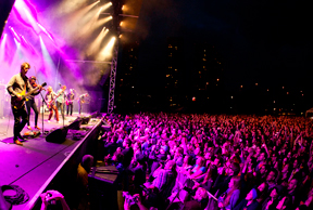 Broken Social Scene performing at Field Trip Music & Arts Festival. Photo: Lucia Graca